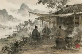 酒肆与茶摊：古诗里的市井温度