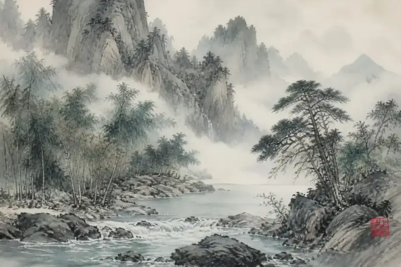 午后读柳宗元，像走进冷而净的山水