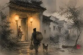 巷口那一盏灯：诗词里的归途