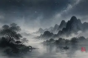 「星」在诗里，为什么常伴夜
