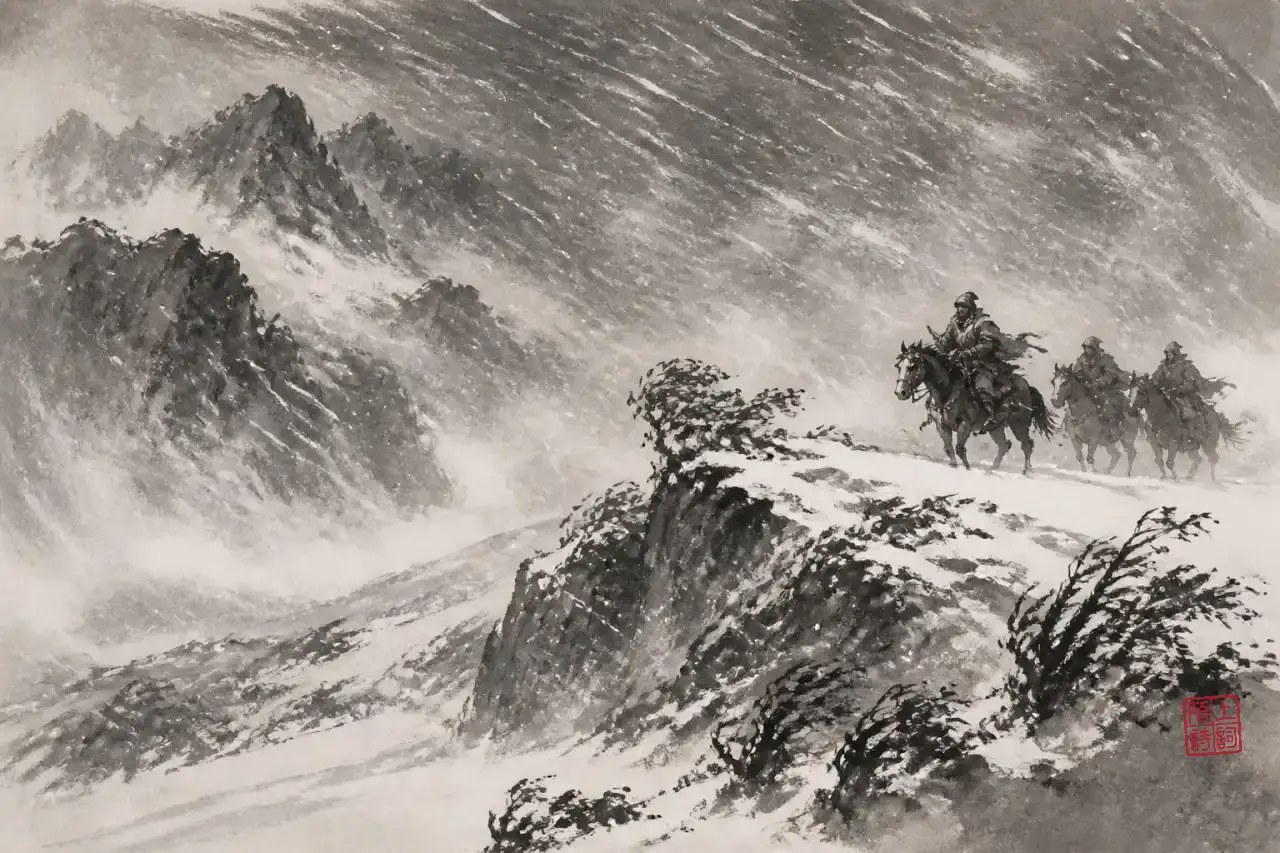 读岑参：把风雪写得很有劲