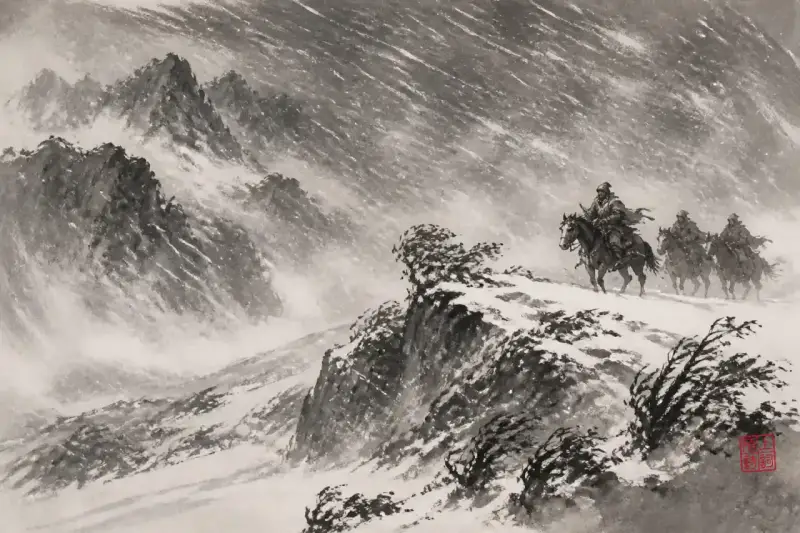 读岑参：把风雪写得很有劲