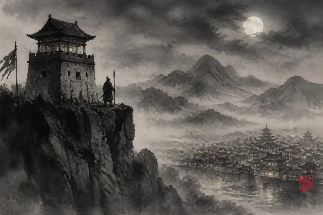 边关与故园：同一声更两种夜