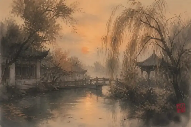 薄暮读晏几道，像走进旧梦