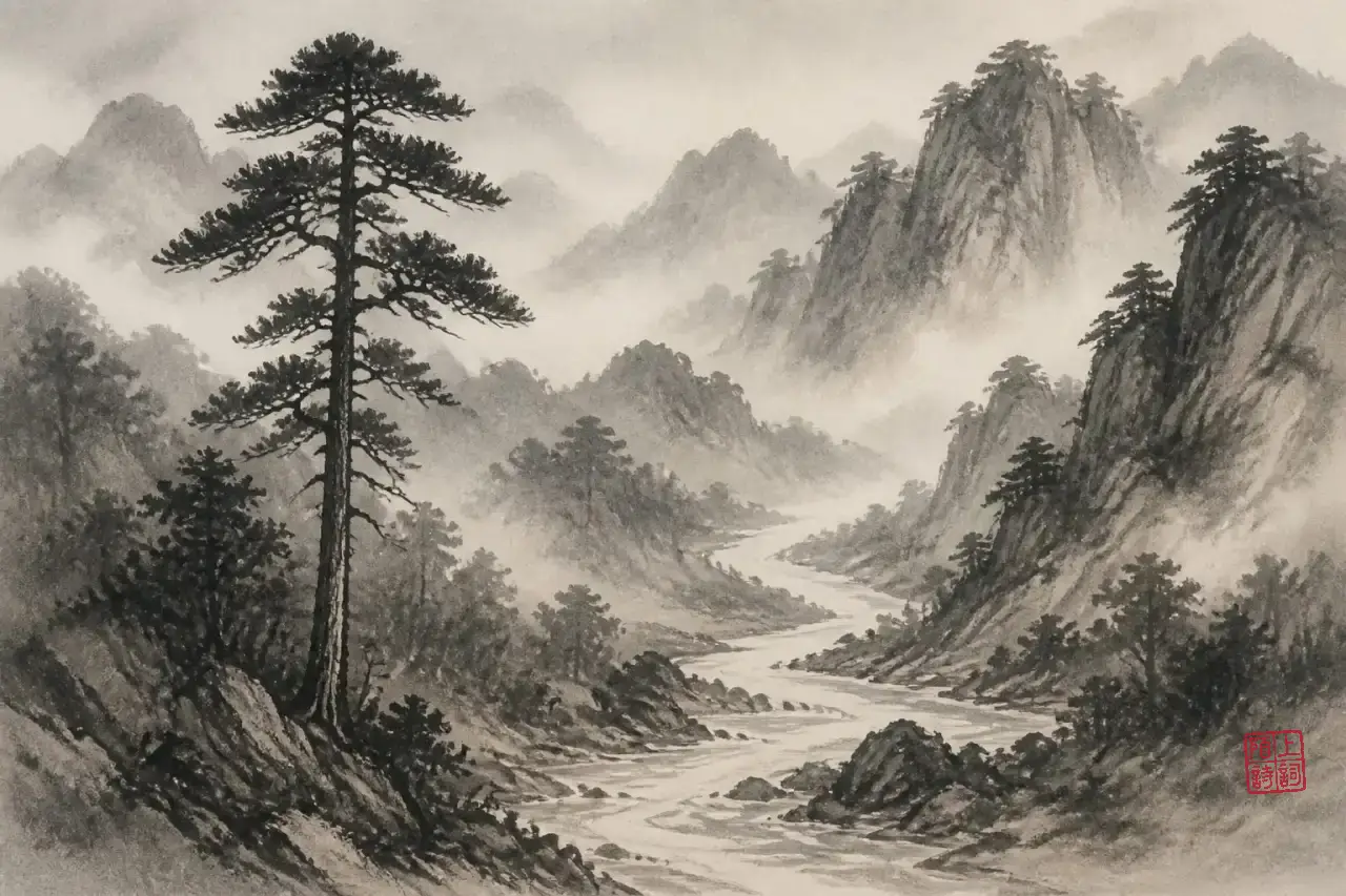 「直」与「曲」：诗里那对相反的笔