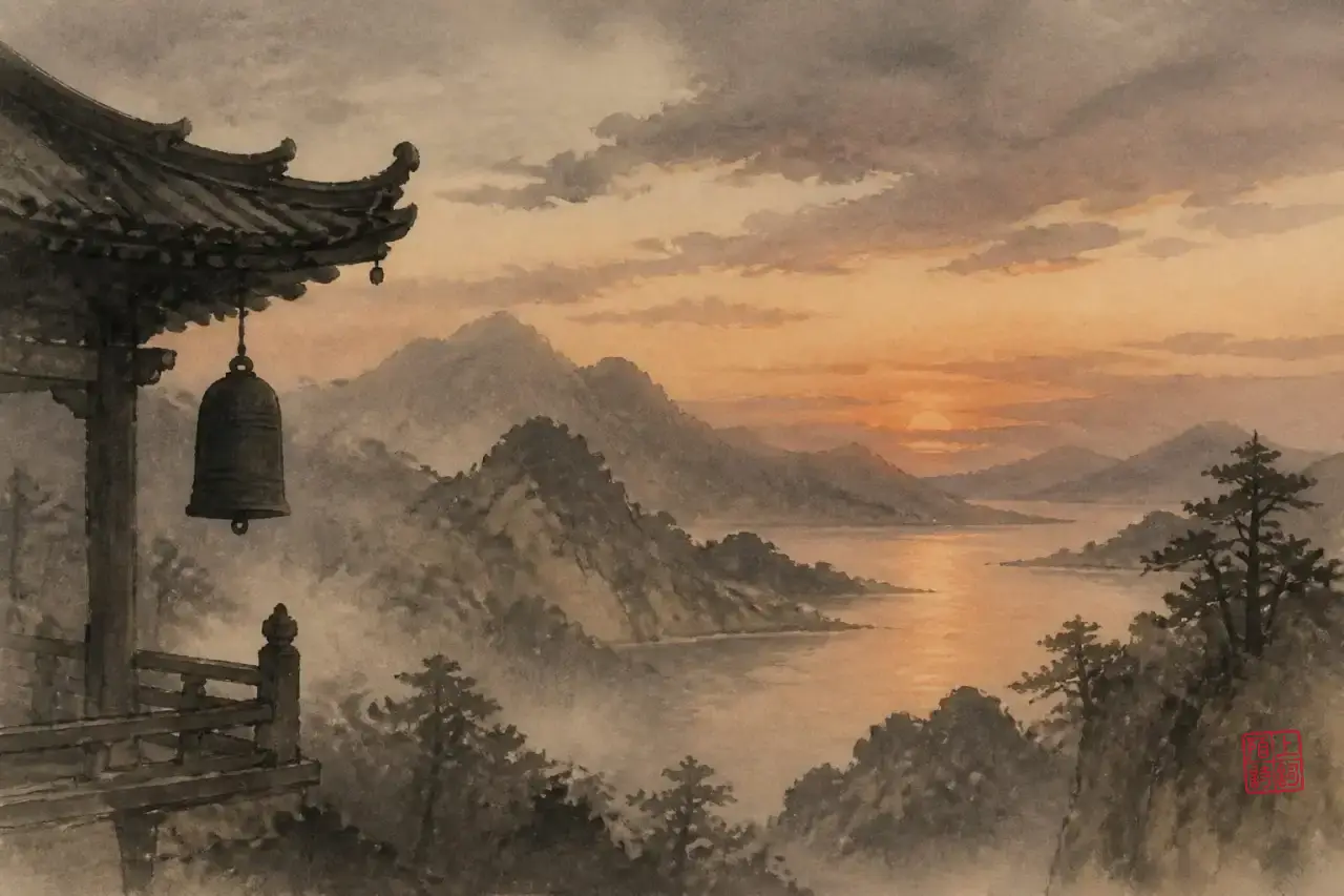 晚钟传来时，读几首不急着走的诗