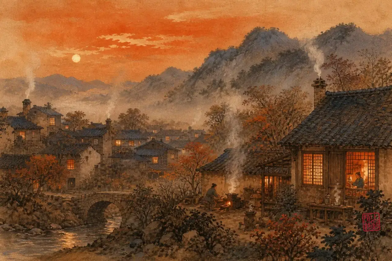 茶烟与炊烟：同是烟，一种清一种暖