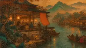 酒旗风里的人间晚饭