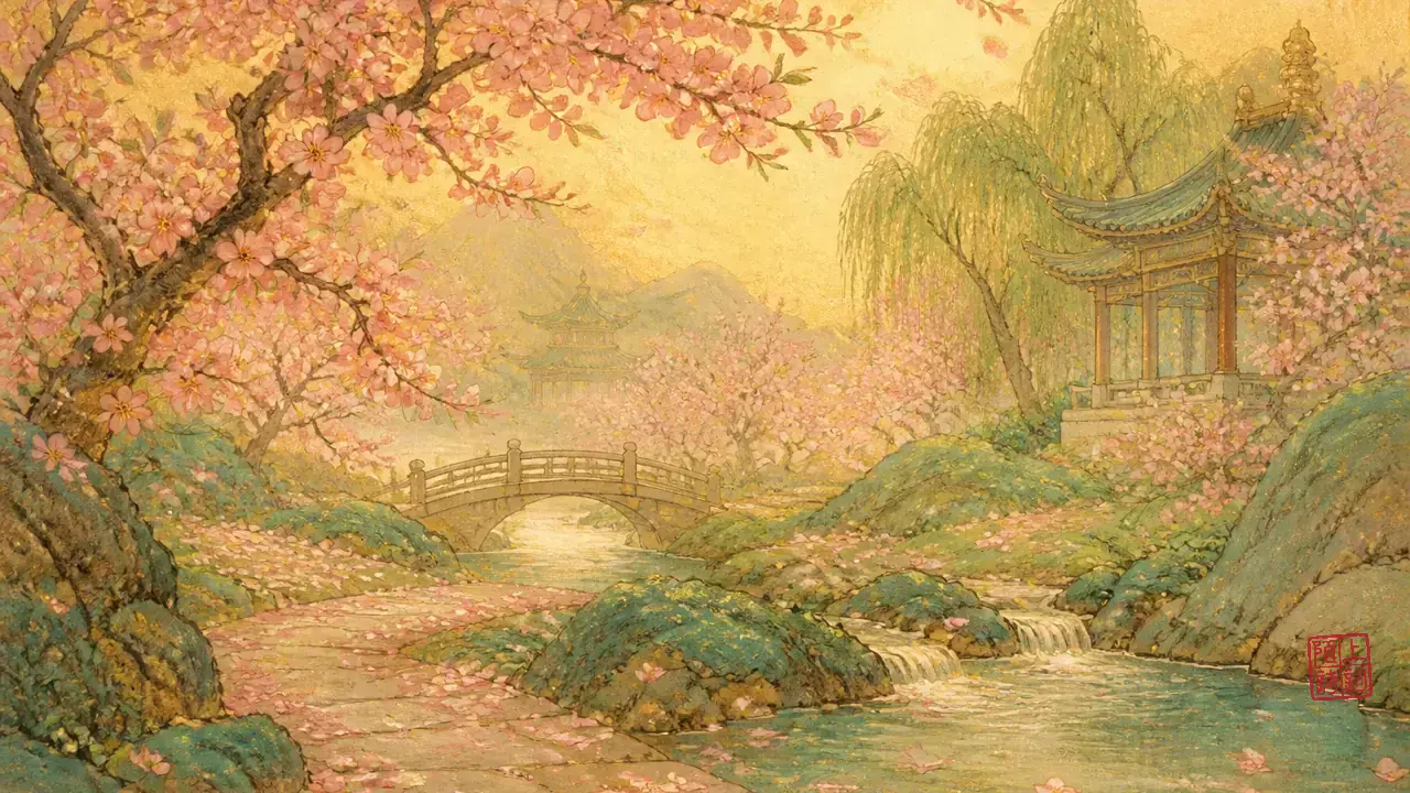 写「花落」却不写完的几首诗