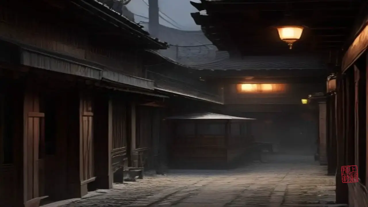 巷口卖汤，夜才肯软下来