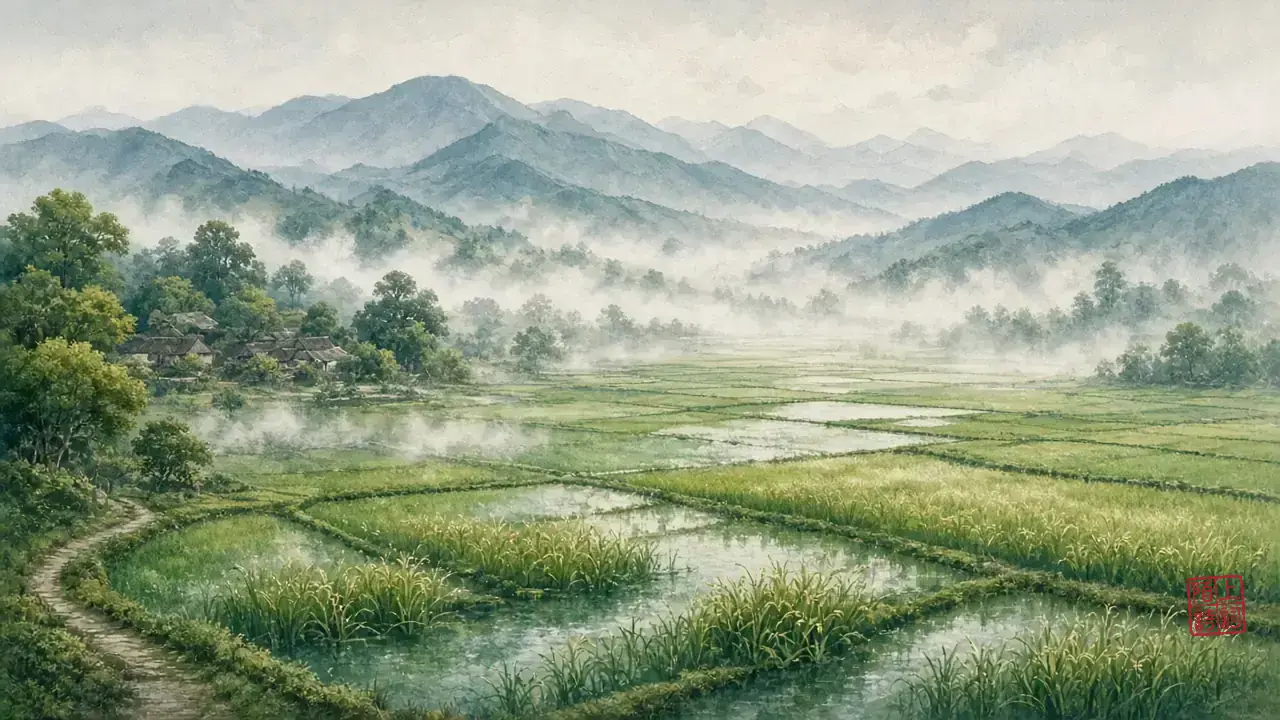 稻香初起，风先把田读完