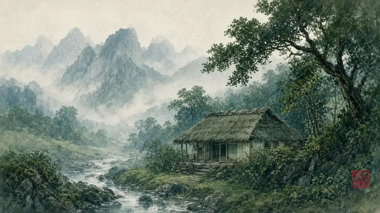 「朴」不是简，是把华收好