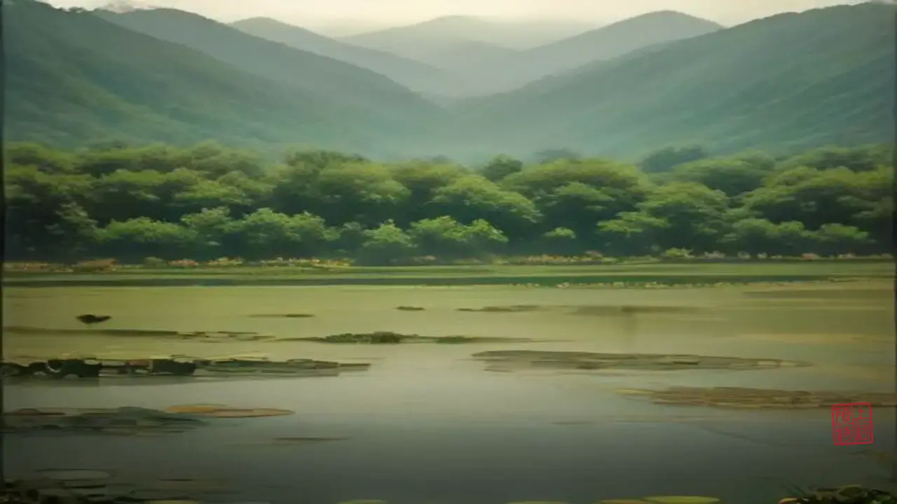 藤花落井，绳比影先凉