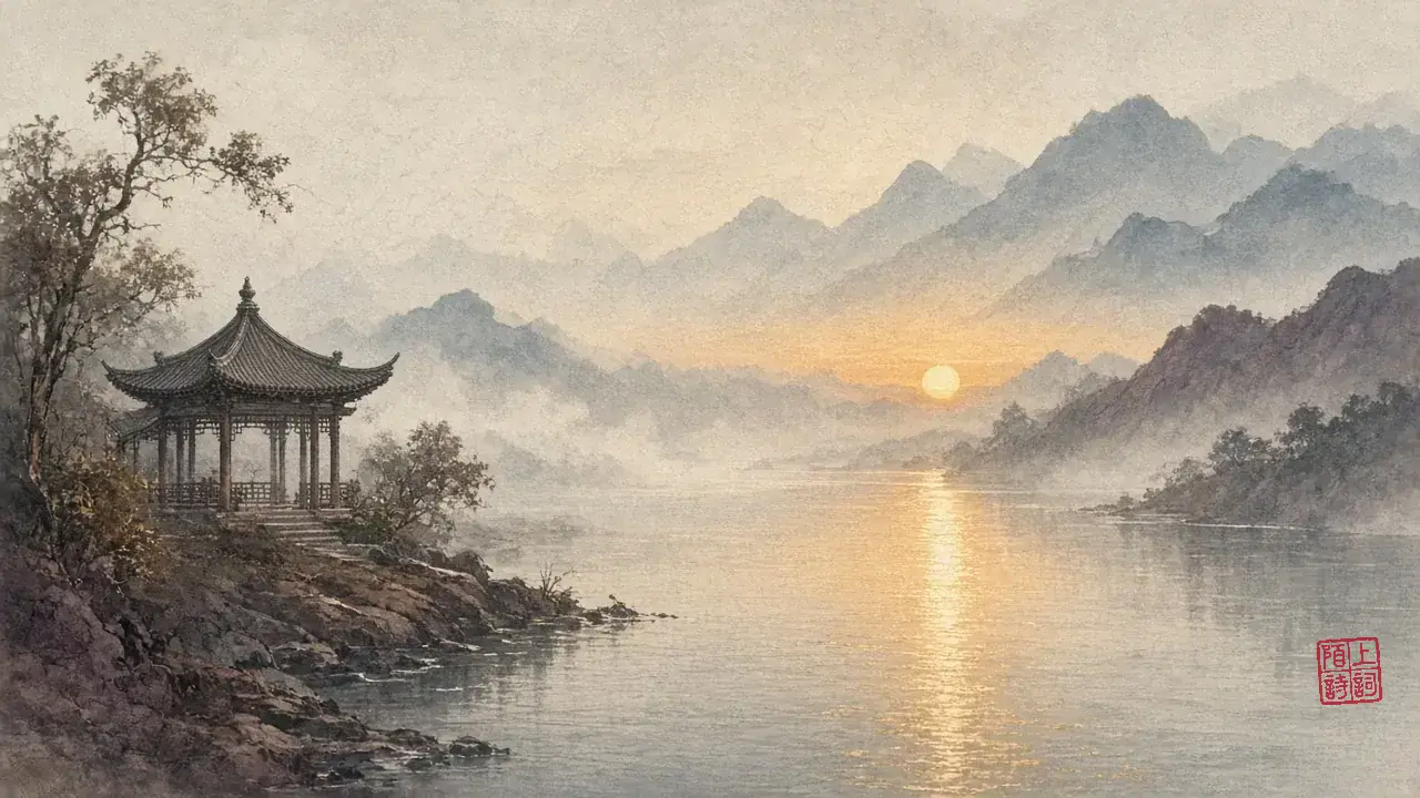 沧浪亭外，水声不肯停