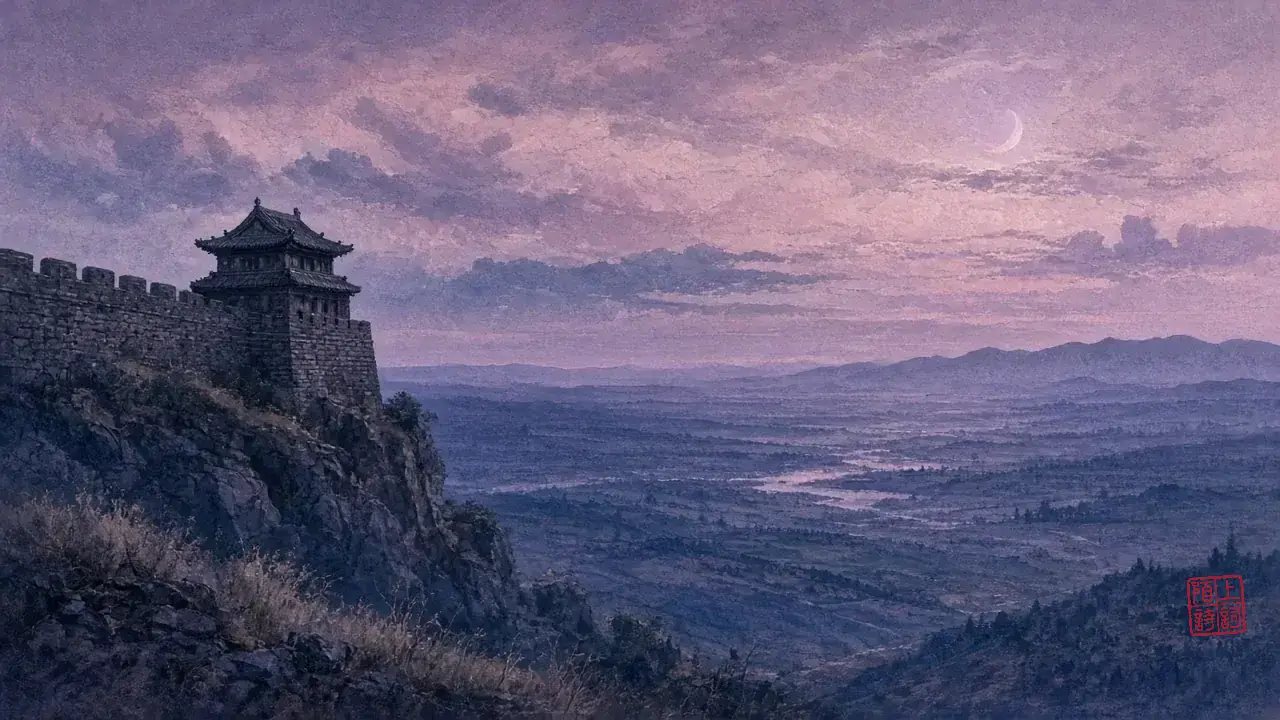 受降城上，夜比月更宽