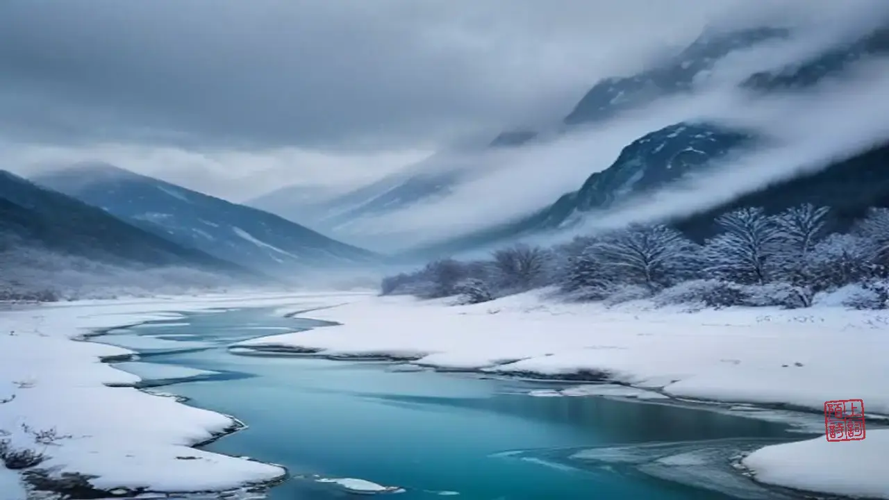 落着的雪，和封河的雪
