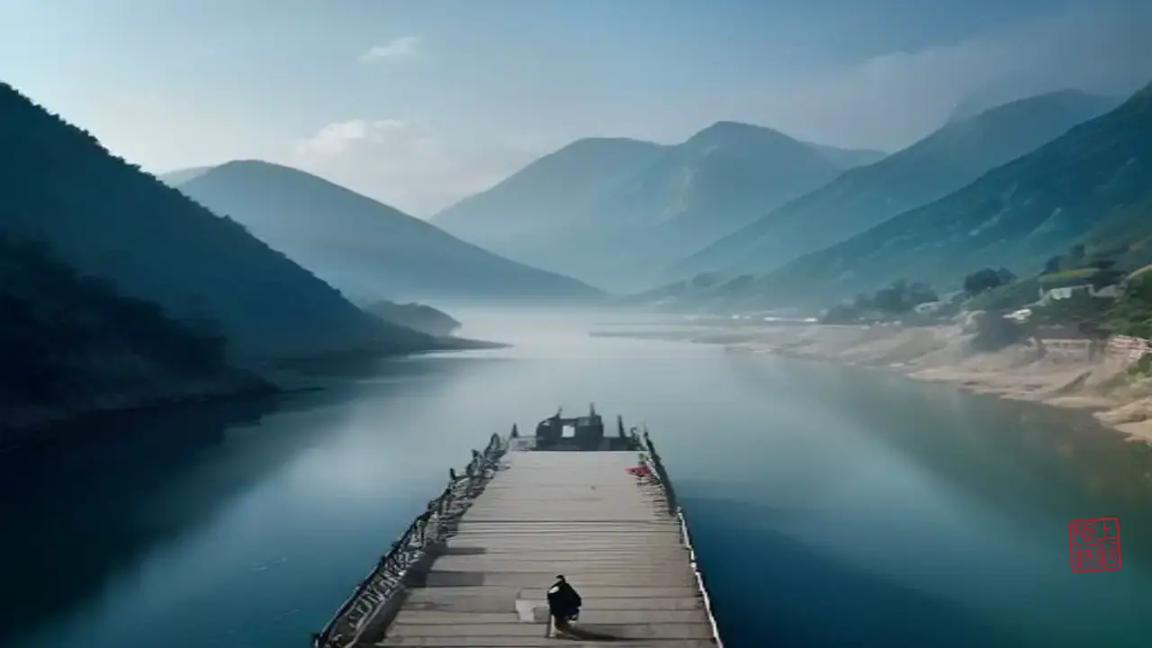 人渡河，河也在渡人