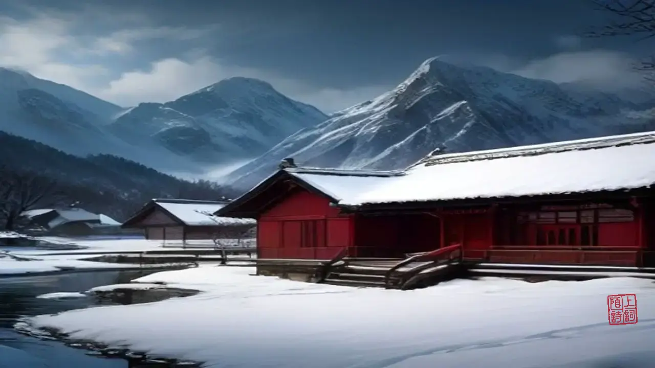 魏野的草堂，客来时雪已在