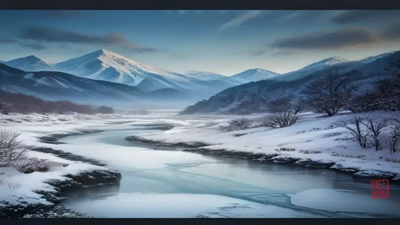 笔头结了冰，岁暮仍要写完