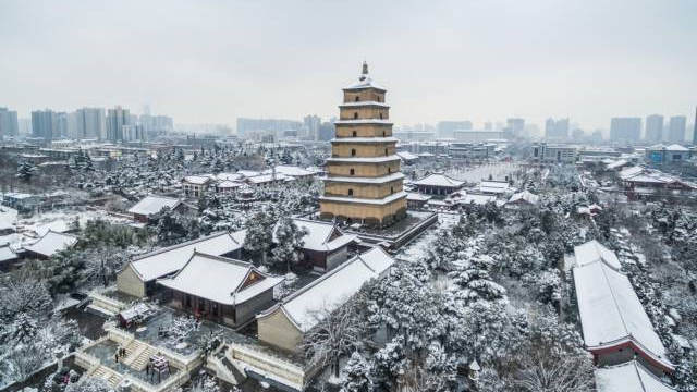 12首古诗词描写12座城市的雪景