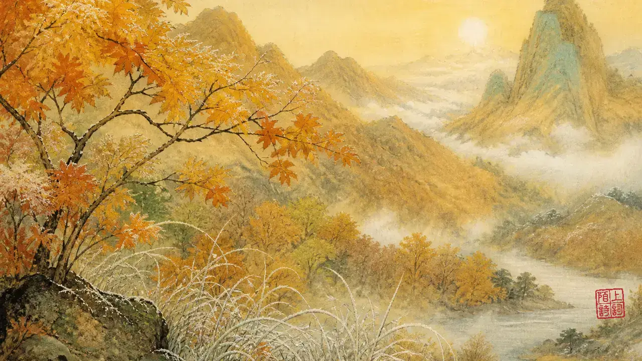 飞花令「霜」：白的不只是天气