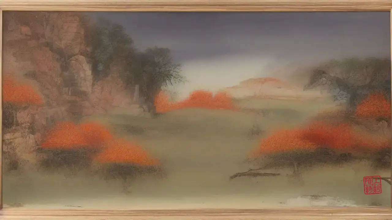 水中央那个人，芦花先白了