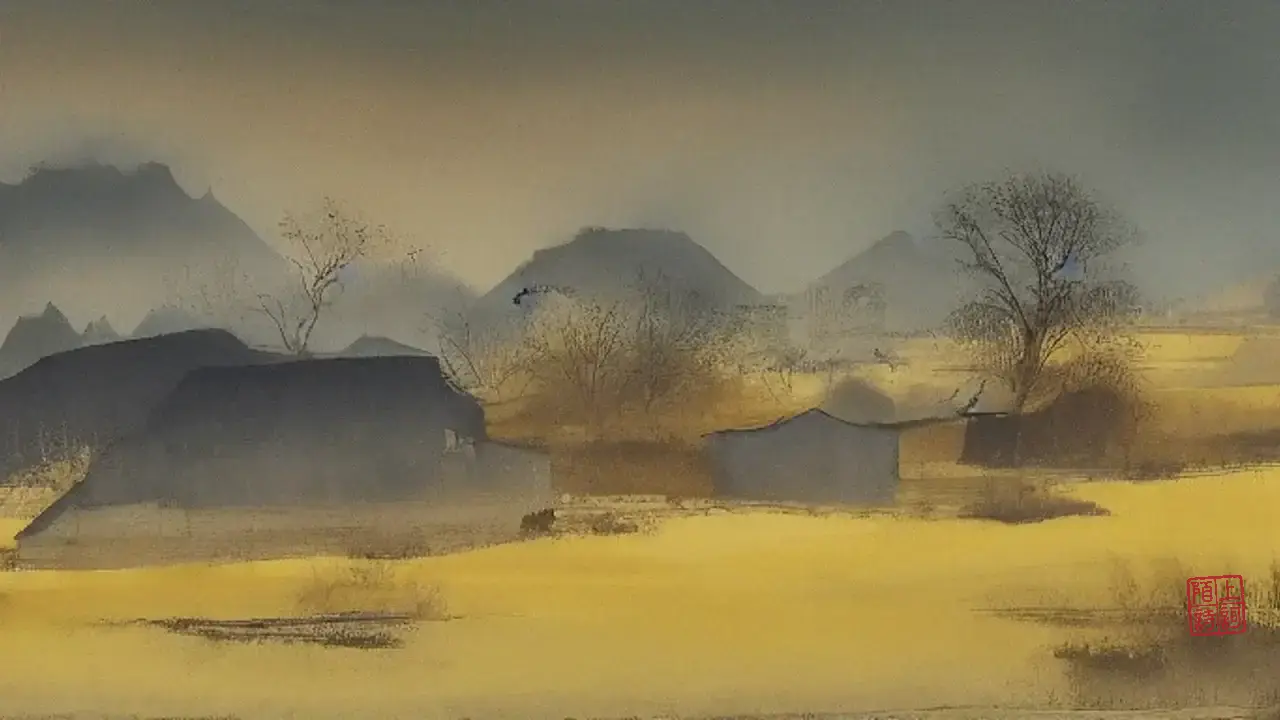 促织入房，灯花先跳了一下
