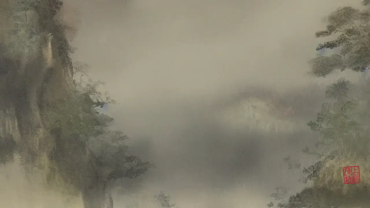 歌席散了，袖里还留着那一声