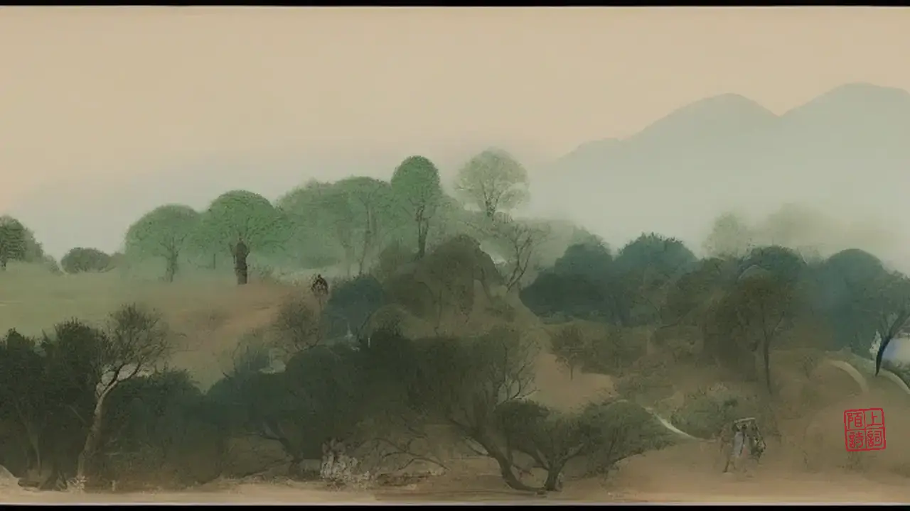 夜窗一格，绣的是雨不是花