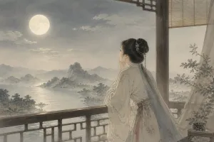 思妇望月